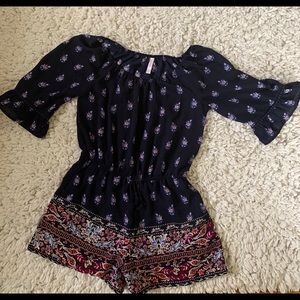 Off the Shoulder Romper